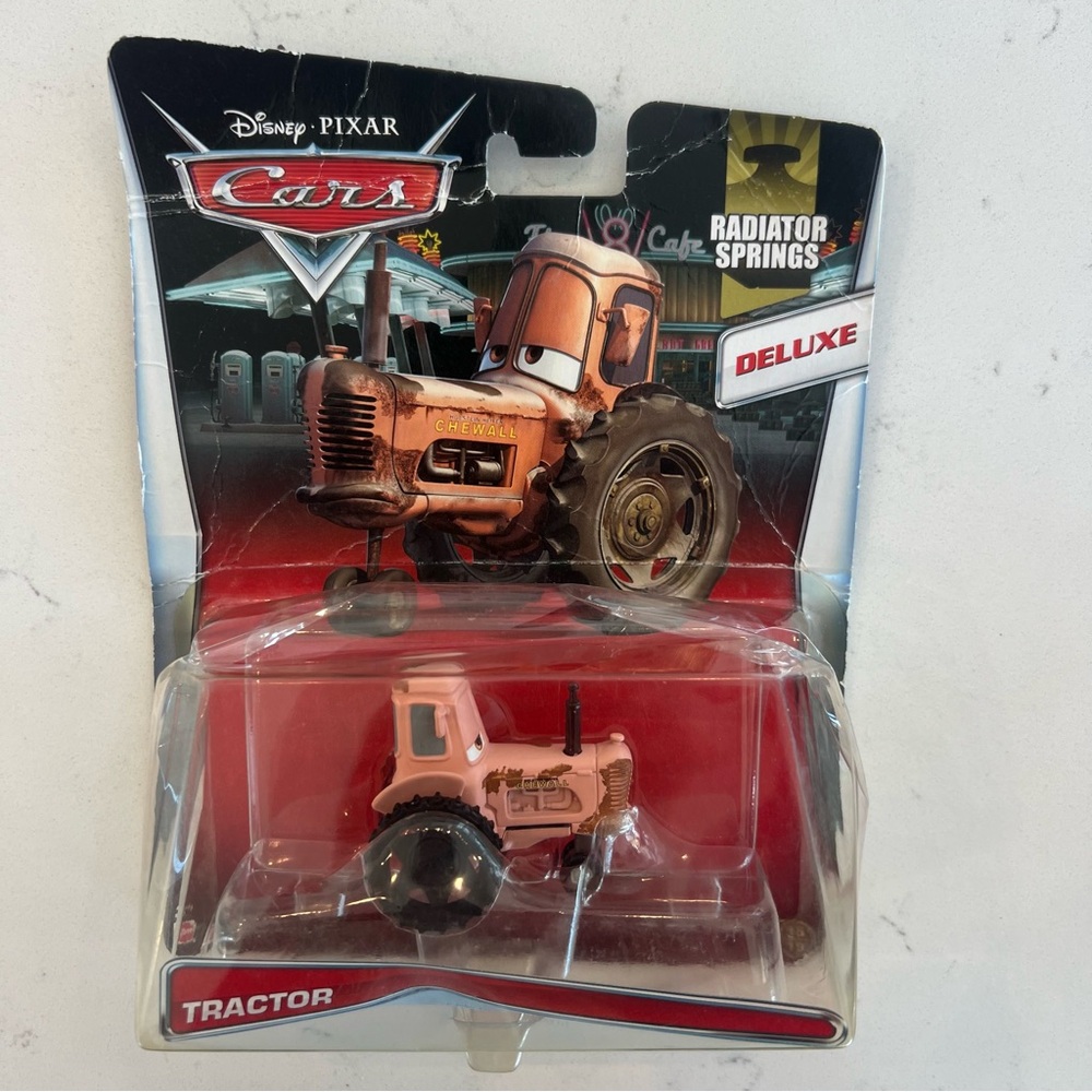 Mattel Cars Deluxe Tractor Toy - Brown and Black